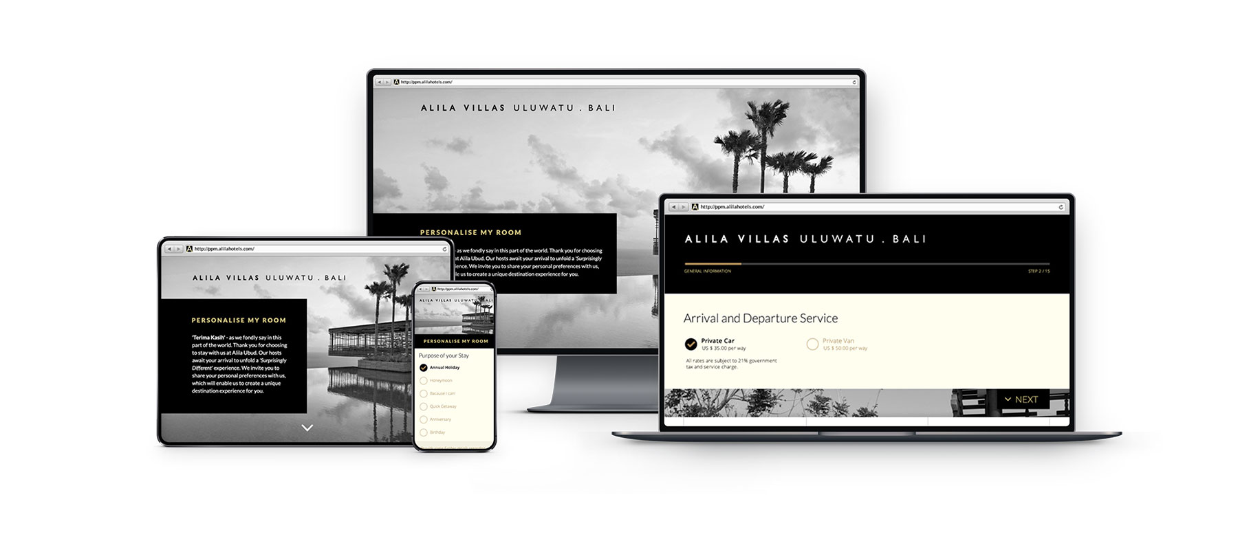 alila web design